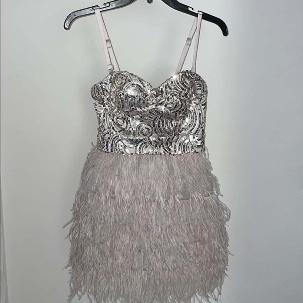 NYE Dress worn once like new XXS Bebe